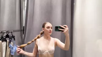 [4K] TRY ON HAUL | Transparent Clothes with Karen