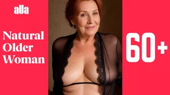 Natural Older Women Over 60 ???? Classic Lingerie Fashion ⭐️ 81