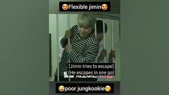 flexible jimin????poor jungkook???????? #bts #youtubeshorts #shorts #short #btsarmy #jimin #jungkook #viral