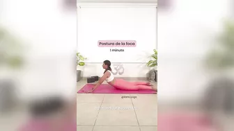 ¿Te duele la espalda y hombros por estrés? Esta rutina de yoga es perfecta para ti ????