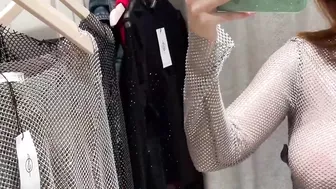 Try on Haul: Transparent Clothes | Dressing room tryon