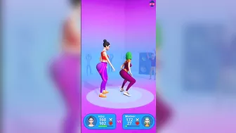 Slap on Back ???? Twerk Fitness Fun Gameplay | Run Game Part 25 #shorts