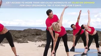 2- Minute Energy Break with Gilad | Warrior Stretch