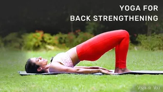 Yoga For Back Strengthening | Back Pain Relief | Morning Yoga | Yoga For Back Pain | @VentunoYoga