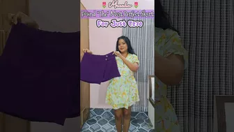 Meesho????Summer Skort for Just 270????Must Try ‼️#meeshofinds #fyp