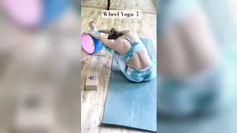 Wheel yoga | Intermediate level #divayoga #malaikaarora #yogapractice #yogateacher #vanshikapandey