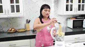 ✅Dragon Fruit and Banana Milkshake ???? Sexy Lingerie | Apron no bra ????