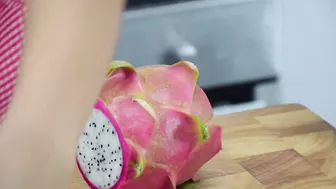 ✅Dragon Fruit and Banana Milkshake ???? Sexy Lingerie | Apron no bra ????