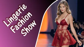 Lingerie Fashion Show - AI FASHION SHOW