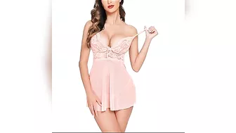 Seductive Xeonex Lace Babydoll Lingerie: Unveil Romance & Elegance | Women's Nightwear