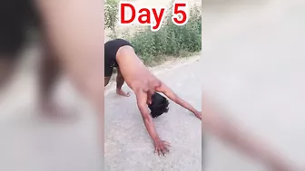 Day 5/75hard chelleng #fitness #motivation #worout #yoga #shortsvideo