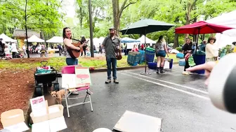 Market Buckdance before yoga class - Miss Moonshine ft Max & Maggie