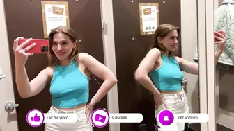 [4K] Try on Haul with Liza* TRANSPARENT CROPTOPS * Summer outfits 2024