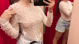 [4K] See-Through Try On Haul with MIRROR VIEW ???????? Transparent Clothes