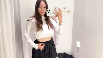 [4K] No Bra Challenge Try on Haul 2024 : Transparent Dress with Sasha 18+