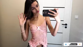 See-Through Try on Haul | Stylish Lingerie Pieces