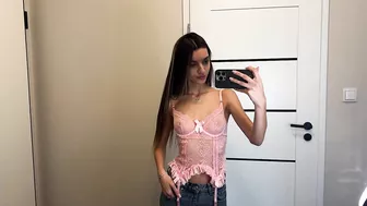 See-Through Try on Haul | Stylish Lingerie Pieces