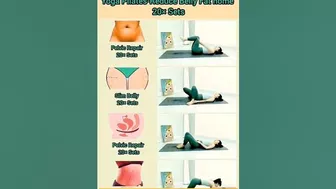 yoga pilates reduce belly fat #weightloss #health #shorts