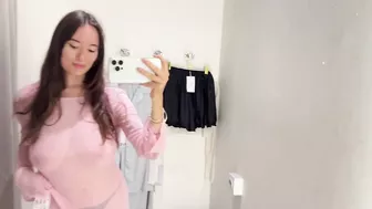 [4K] Transparent Dress | No Bra Challenge Try on Haul 2024