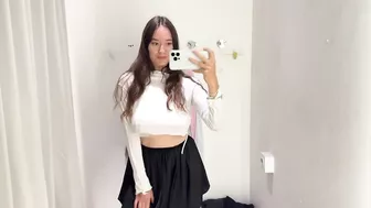 [4K] Transparent Dress | No Bra Challenge Try on Haul 2024