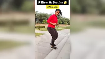 5 Warm Up Exercises ???????? #shorts #ytshorts #trending #fitness #yoga #workout #flexibility