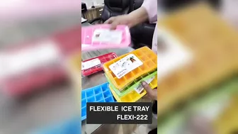 Flexible ice tray #viral #icetray #summervibes #youtubeshorts #plastic #future #shortvideo