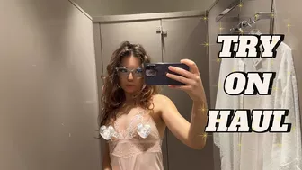 [4K] Transparent Try on Haul | Janiacky