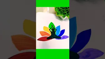 World Yoga Day Drawing Tutorial#shorts#youtubeshorts#shortsvideo