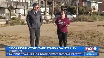 Yoga instructors take stand against city