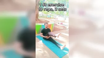 easy exercise for knee pain????‍♂️ #health #healthproblem #yoga #kneepain #jointpain