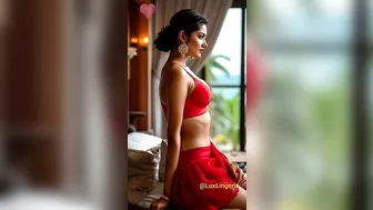 Sana's ????????Luxury Lingerie????At Luxury Resort Goa showcasing Floral Print Bra and bikini Lingerie ????#104