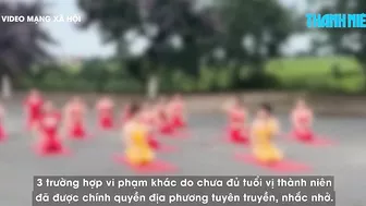 Phạt 14 người trong nhóm tập yoga giữa đường để chụp hình ở Thái Bình