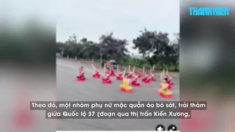 Phạt 14 người trong nhóm tập yoga giữa đường để chụp hình ở Thái Bình