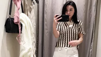 [4K] ???? Vikki's Transparent Try On Haul | Fashion Dressing Room Edition ????