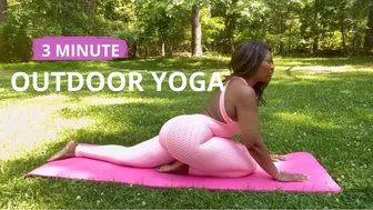 4K Nature Yoga Stretches | Outdoor Yoga Meditation #yoga #yogameditation