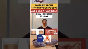 #bellyfat #thyroid #pcod #weightloss #exercise #yoga #trending #fitness #motivation #youtubeshorts