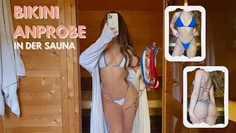 Ich zeige euch meine Bikinis in der Sauna ????????‍♀️????????