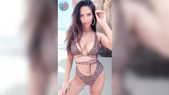 Christen Harper - La bella modelo de bikinis e influencer de Instagram | Bikini Model