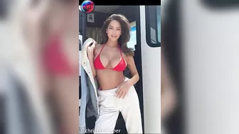 Christen Harper - La bella modelo de bikinis e influencer de Instagram | Bikini Model