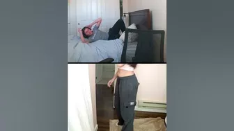 7xNick says being flexible is easy to a really flexible girl then try's to do it...#funny #clips