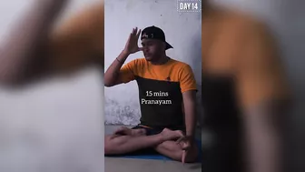 Day 14 of new resolution!!!#shorts #newlife #motivation #yoga #purusharth #viral#justdoit