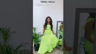 TEMU DRESSES try on haul????????#shorts #temu #temufinds #temufashion #shoptemu #temureview