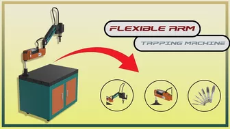 Automatic Flexible Arm Cnc Tapping Machine by TL PATHAK GROUP #tappingmachine #cnc #manufacturer