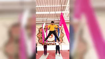 aerial yoga pose #ytshorts #viral #trending #shortsvideo #youtube #foryou #shorts