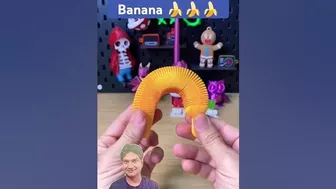 3D printed flexible Banana ???????????? 596 #3dprinting #fidget #cool3dprints #fidgettoys #toys #satisfying