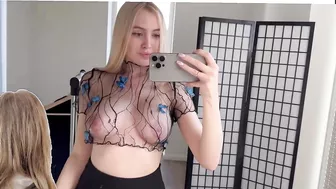 see-Through Tro OnHaul Transarents Lingerie And clothes Try On Haul