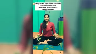 worried of Hypertension...?#yogapose #yoga #dailyyoga