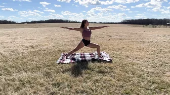 Outdoor Yoga flow