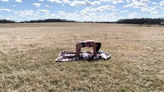 Outdoor Yoga flow