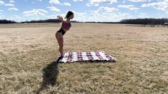 Outdoor Yoga flow